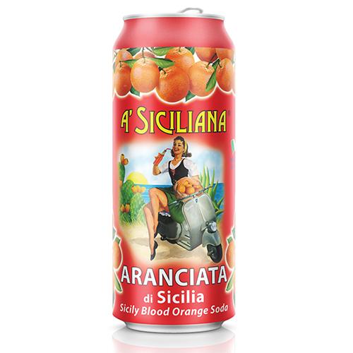A' Siciliana Aranciata Blood Orange Soda Can 11.15oz