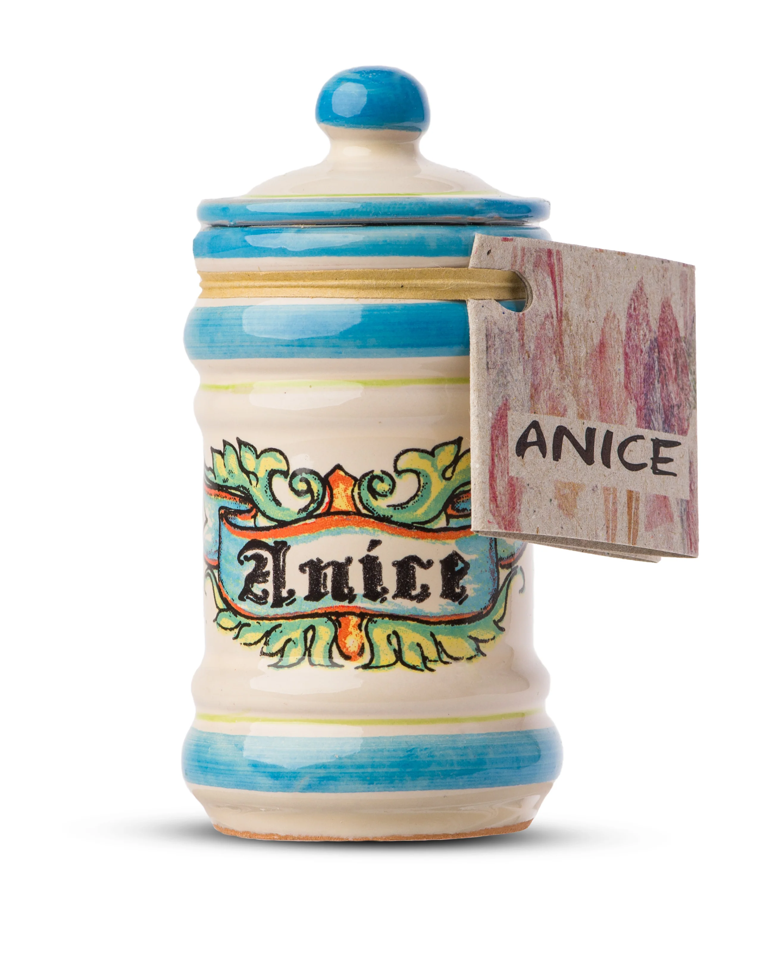 Casarecci di Calabria Anise in a little Terracotta Crock - 0.17 oz
