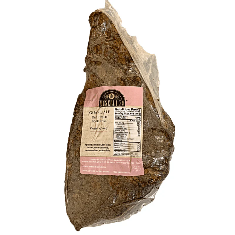 Muselli Italian Guanciale, 3.5 Lbs