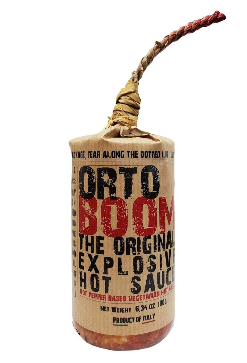 Bomba Ortoboom Explosive Hot Sauce, by Casarecci di Calabria 6.34 oz