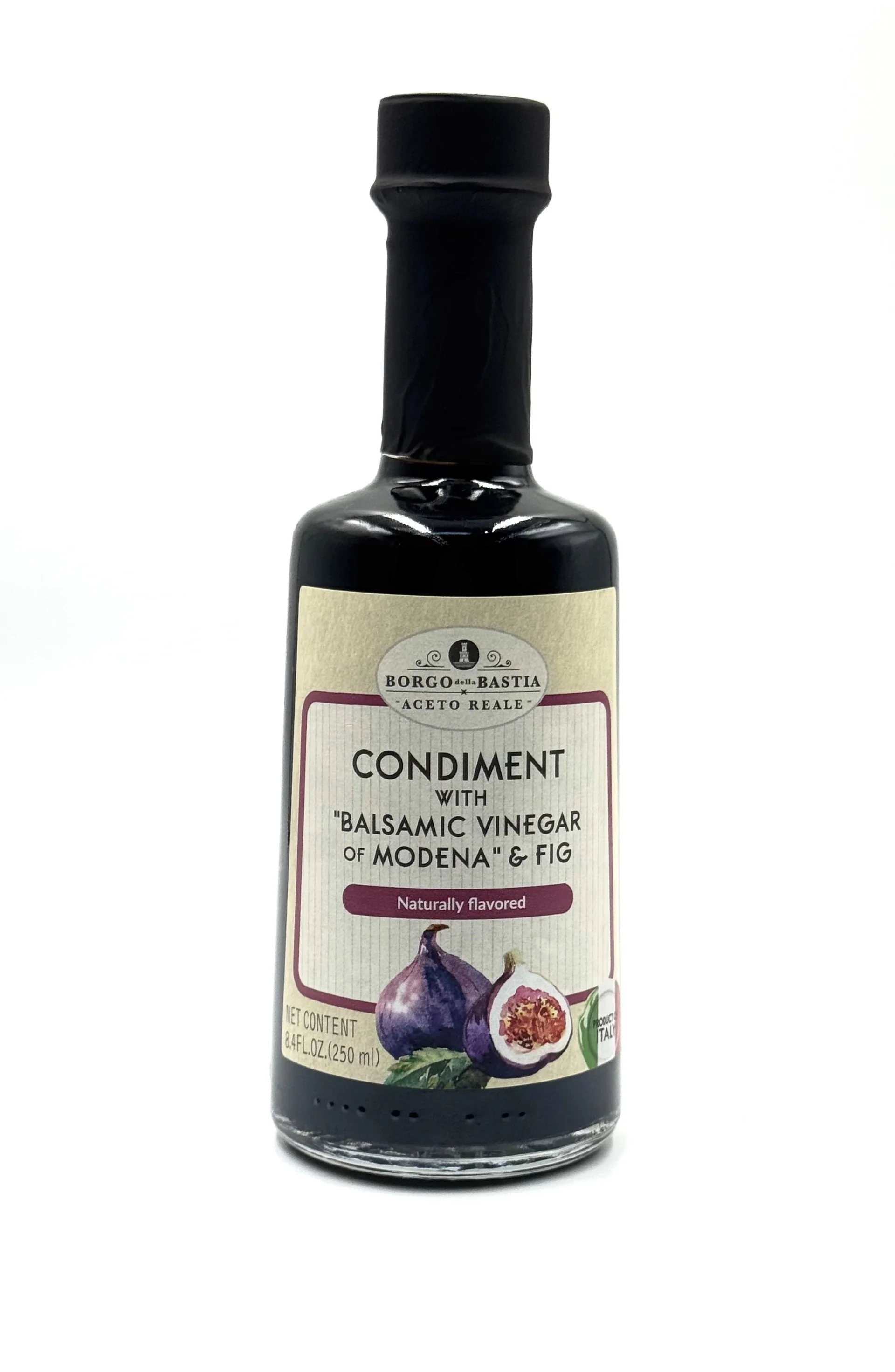 Borgo Della Bastia Balsamic Vinegar of Modena condiment with fig IGP, 250ml