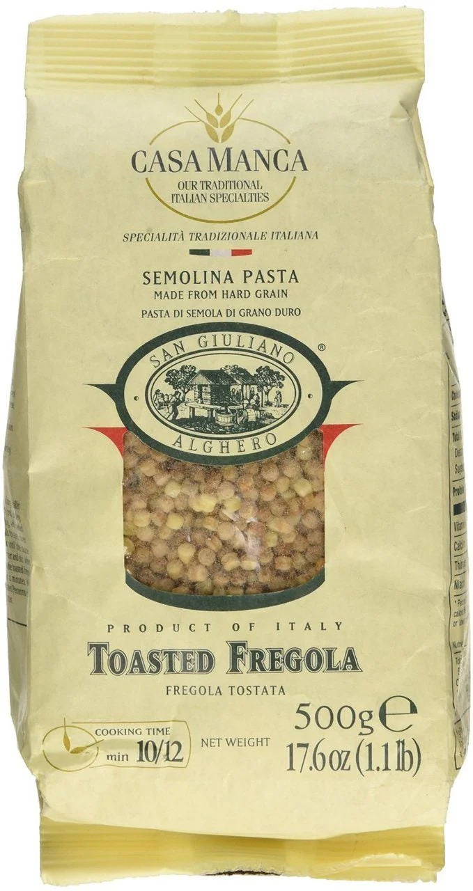 Casa Manca Toasted Fregola Sarda Pasta - 1.1 lbs
