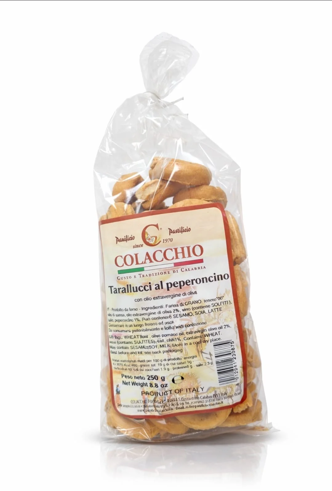 Colacchio Taralli al Pepperoncino 250g