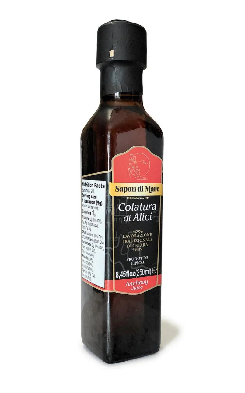 Colatura di Alici Anchovy Juice, by Sapori di Mare 100ml