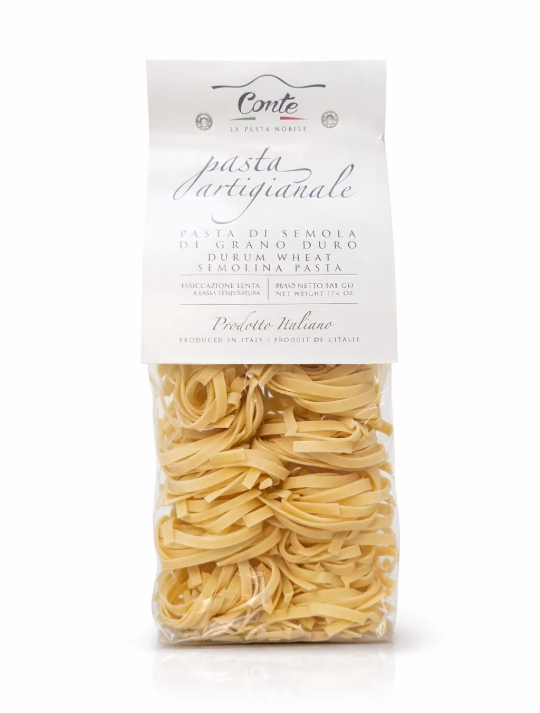 Conte Pasta Artigianale – Tagliatelle di Grano Duro (500 g)