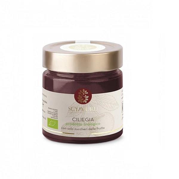 Organic Cherry Jam, by Scyavuru 8.8 oz