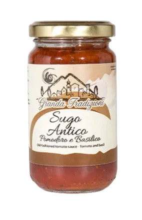 Granda Tradizioni Old Fashion Tomato Sauce with Basil - 6.34 oz