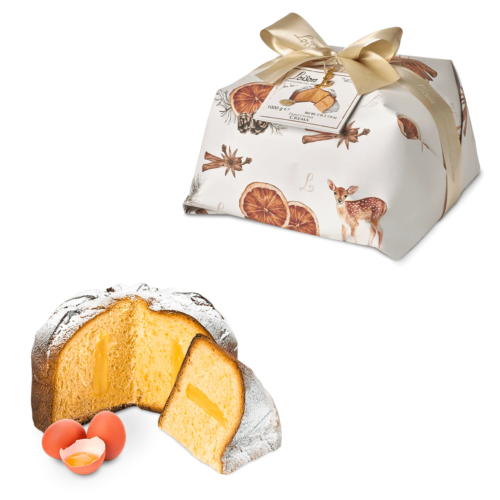 Loison Panettone Vanilla Cream, 2.2 lb - Image 2