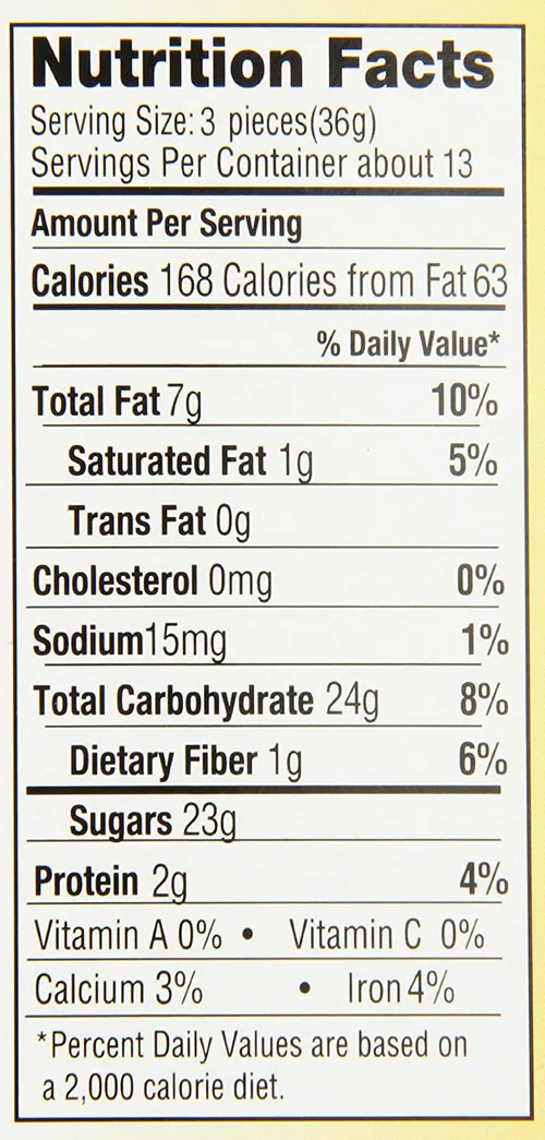 Ferrara Almond Honey Torrone, 40 Piece, 16.9 oz - Image 3