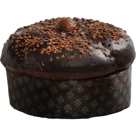 Fiasconaro Chestnuts & Gianduia Chocolate Panettone, 2.2 lb (1 kg) - Image 2