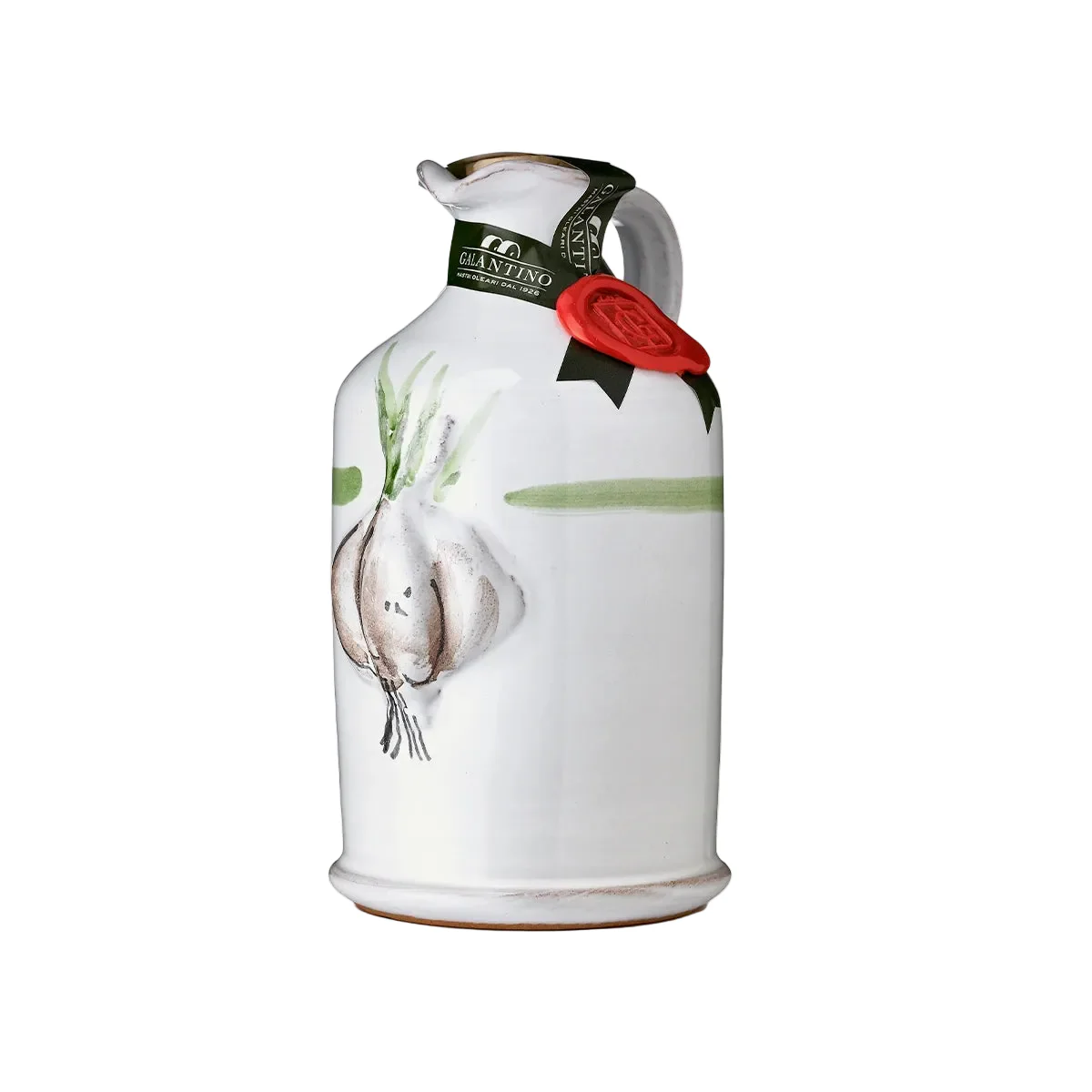 Galantino Extra Virgin Olive Oil Garlic Ceramic Jar 250 ml