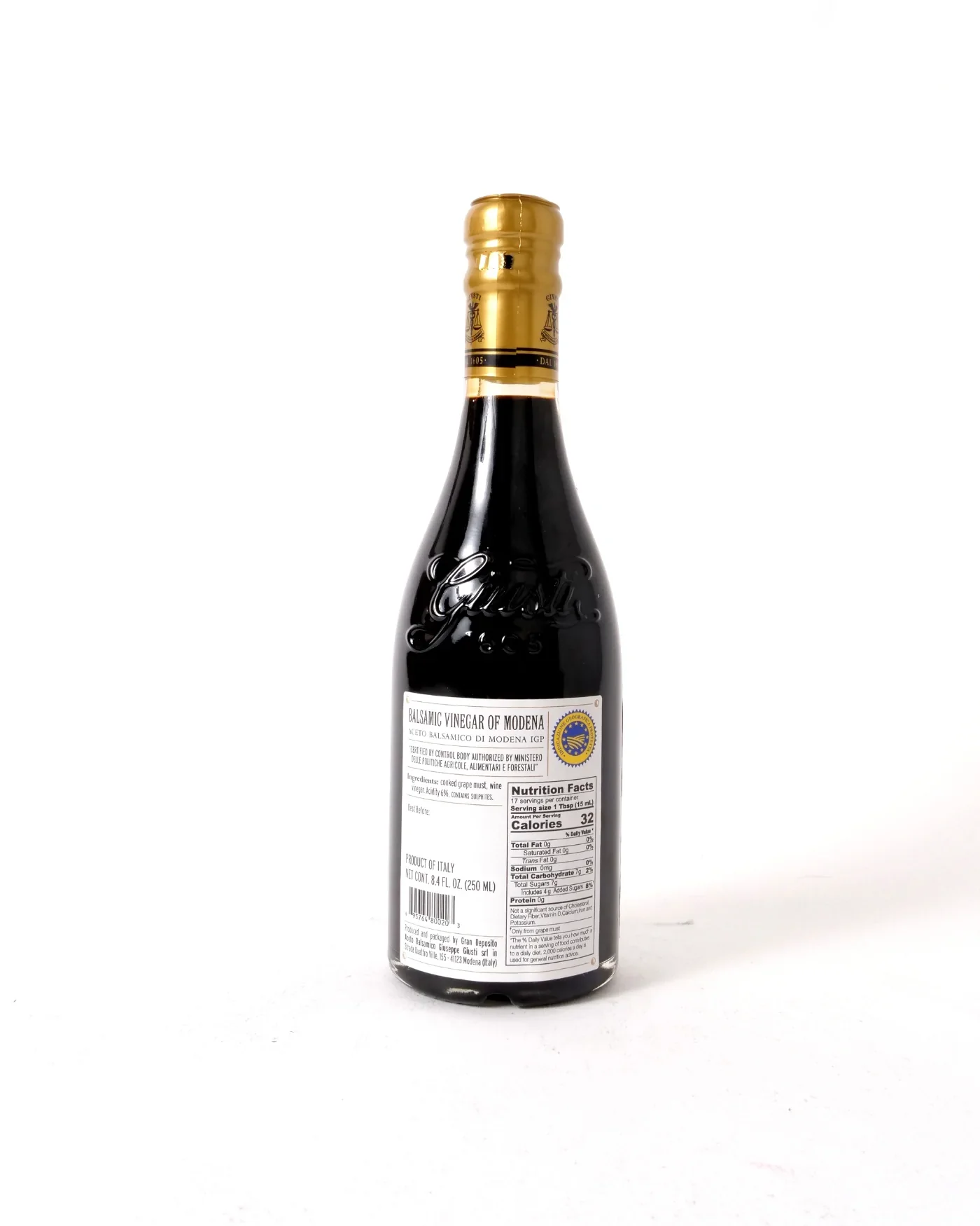 Giusti "2 Gold Medals" Aged Balsamic Vinegar of Modena 8.4 FL. Oz - Image 2