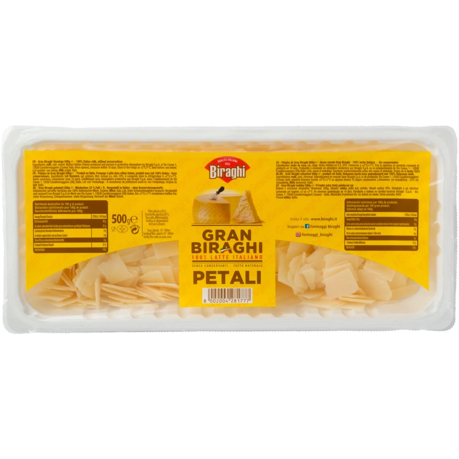 Gran Biraghi Flakes cheese (petali) 500gr