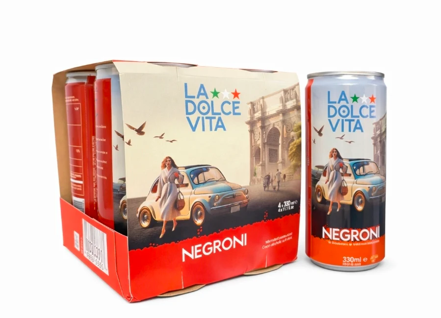 La Dolce Vita – Negroni (4 x 330ml)