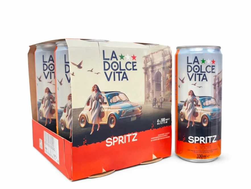 La Dolce Vita – Spritz Soft Drink (4 x 330ml)