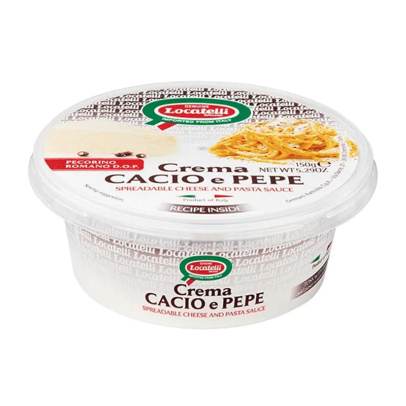Locatelli Cacio e Pepe Cream, 5.29 oz