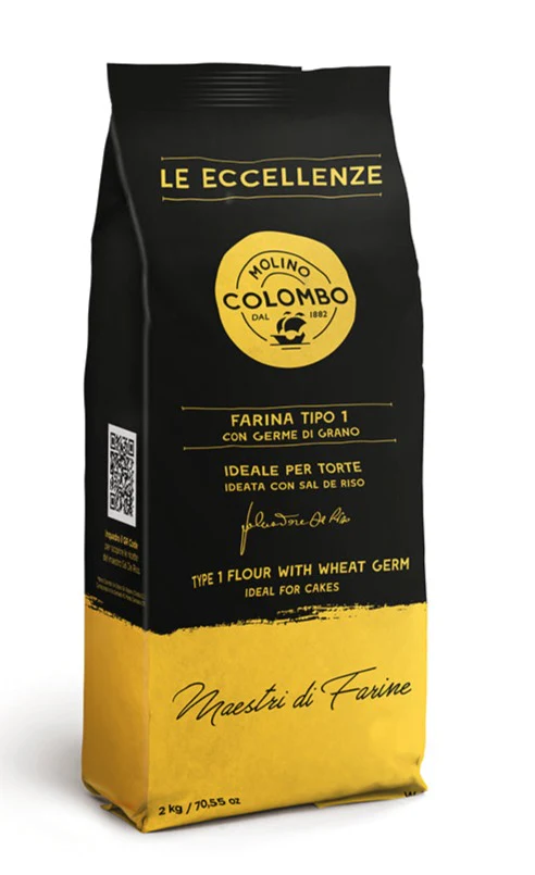 Molino Colombo Flour type 1 with Wheat Germ 4.4 lb