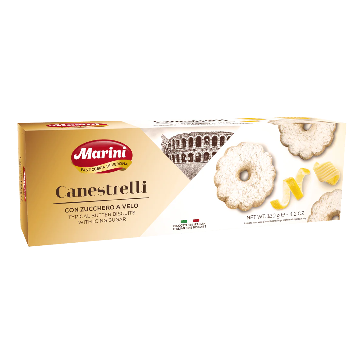 CANESTRELLI With Powdered Sugar 150g