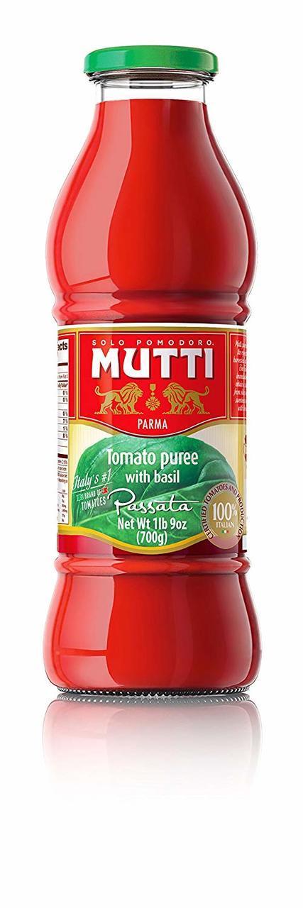 Mutti Classic Tomato Puree Passata, 24.5 oz