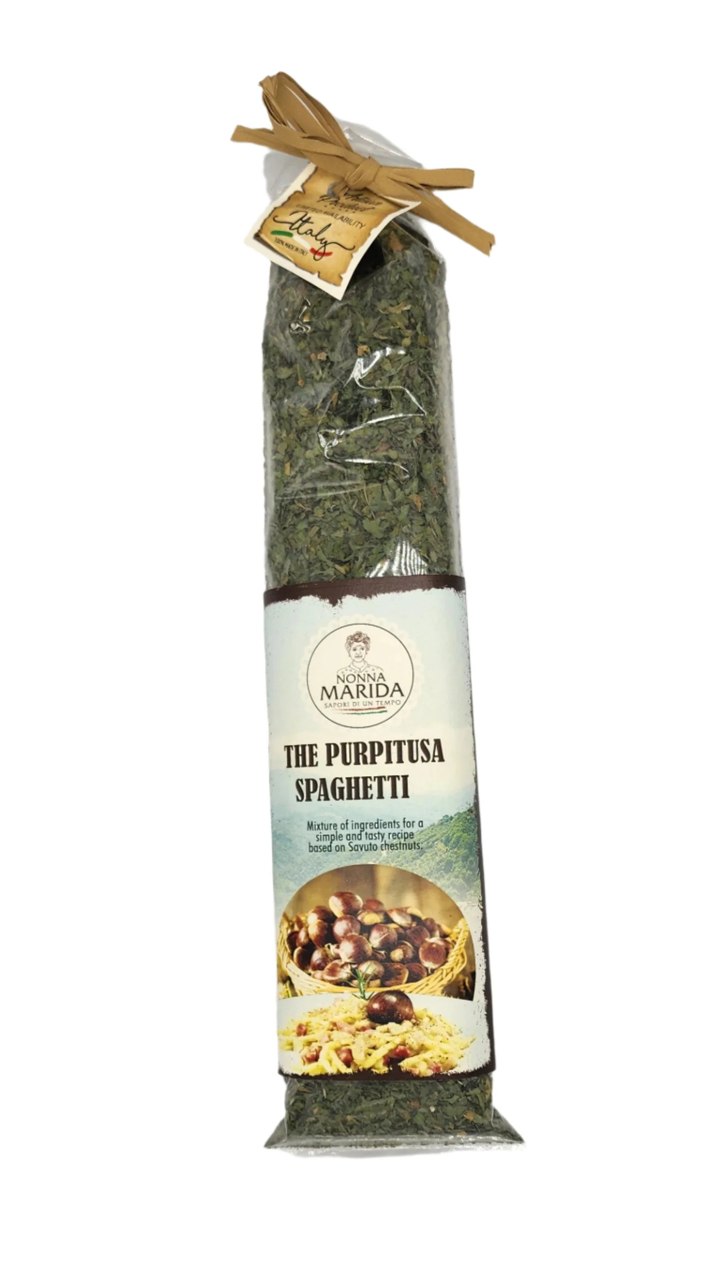 Nonna Marida Calabrian Purpitusa Spaghetti Ready-Mix 3.52 oz