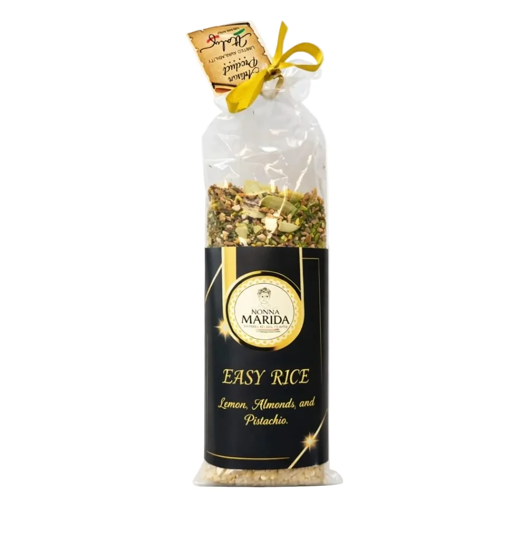Nonna Marida Easy Rice – Lemon, Almonds & Pistachio 8.8oz