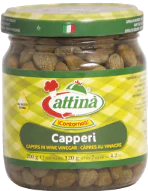 Occhielo Capers in Vinegar by Attinà - 200gr