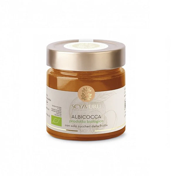 Organic Apricot Jam, by Scyavuru 8.8 oz