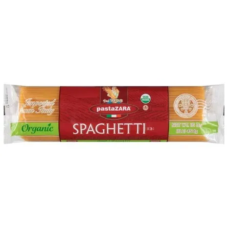 Pasta Zara Organic Spaghetti 454g (Copy)