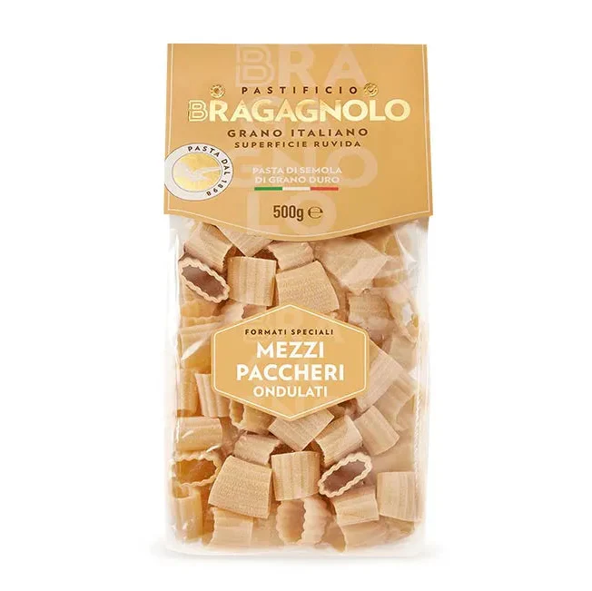 Pastificio Bragagnolo Mezzi Paccheri Ondulati 500g