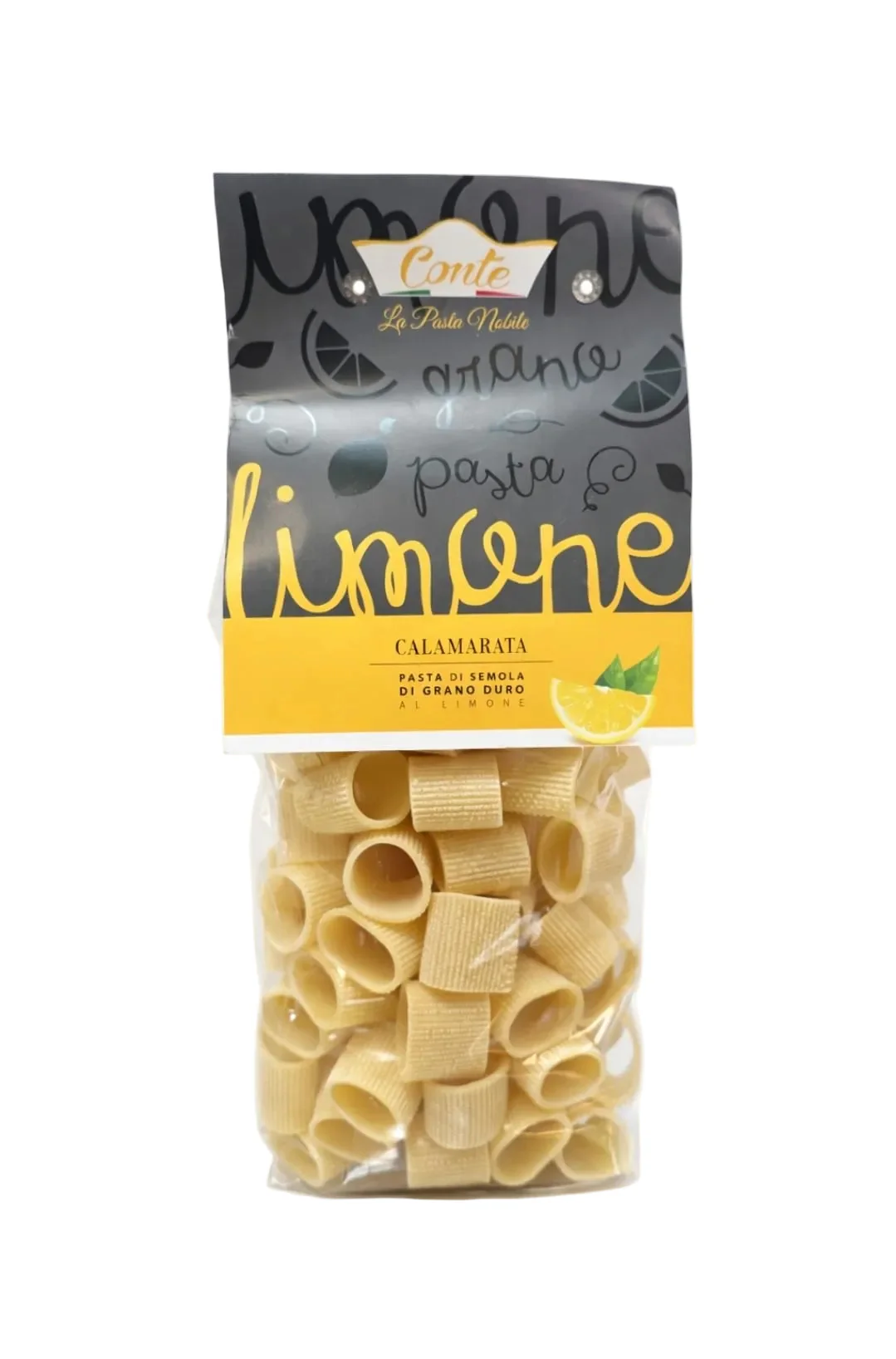 Pastificio Conte Artisanal Calamarata al Limone Pasta 100% Durum Wheat - 500gr