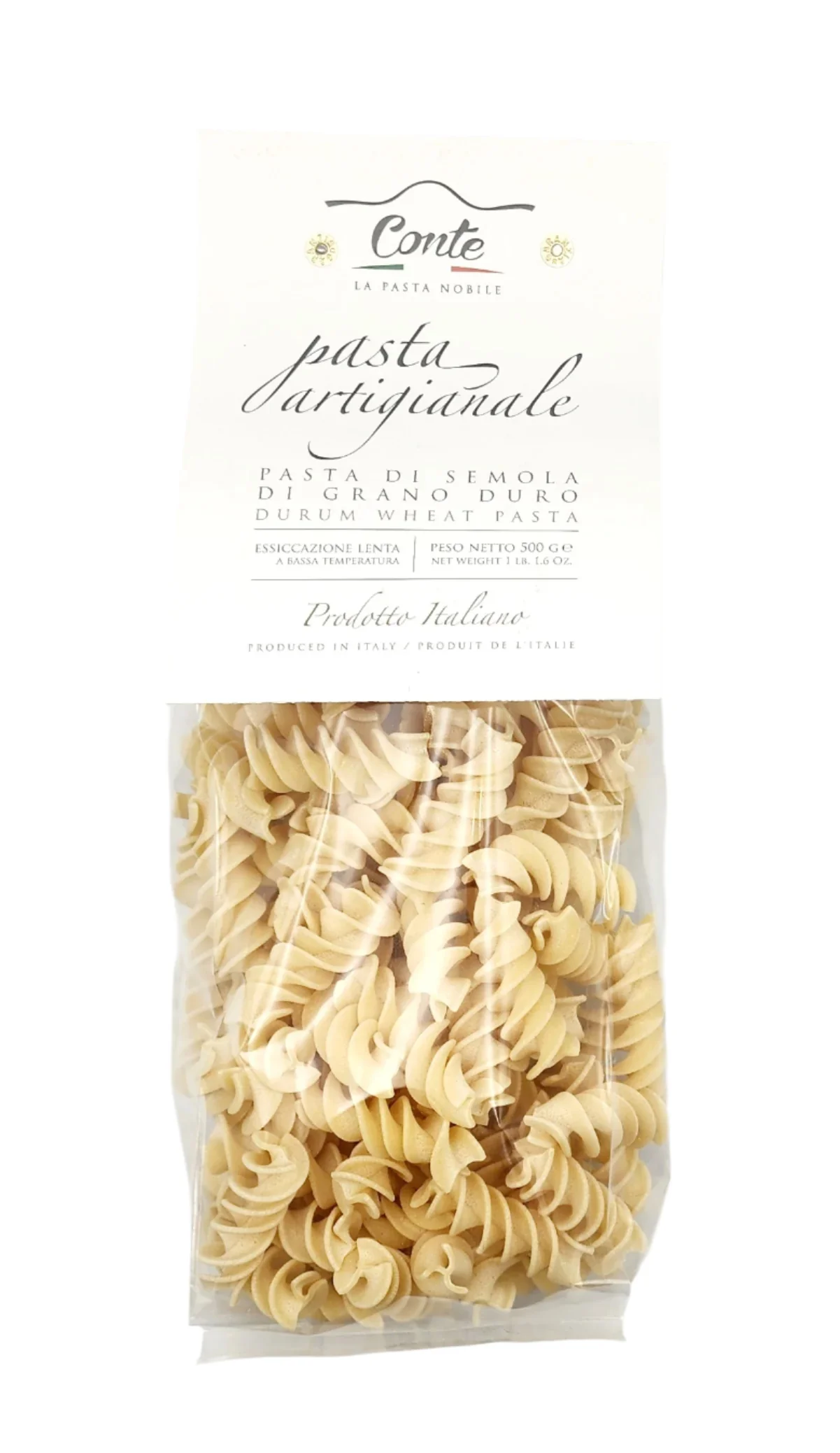 Pastificio Conte Artisanal Eliconi Pasta 100% Durum Wheat - 500gr