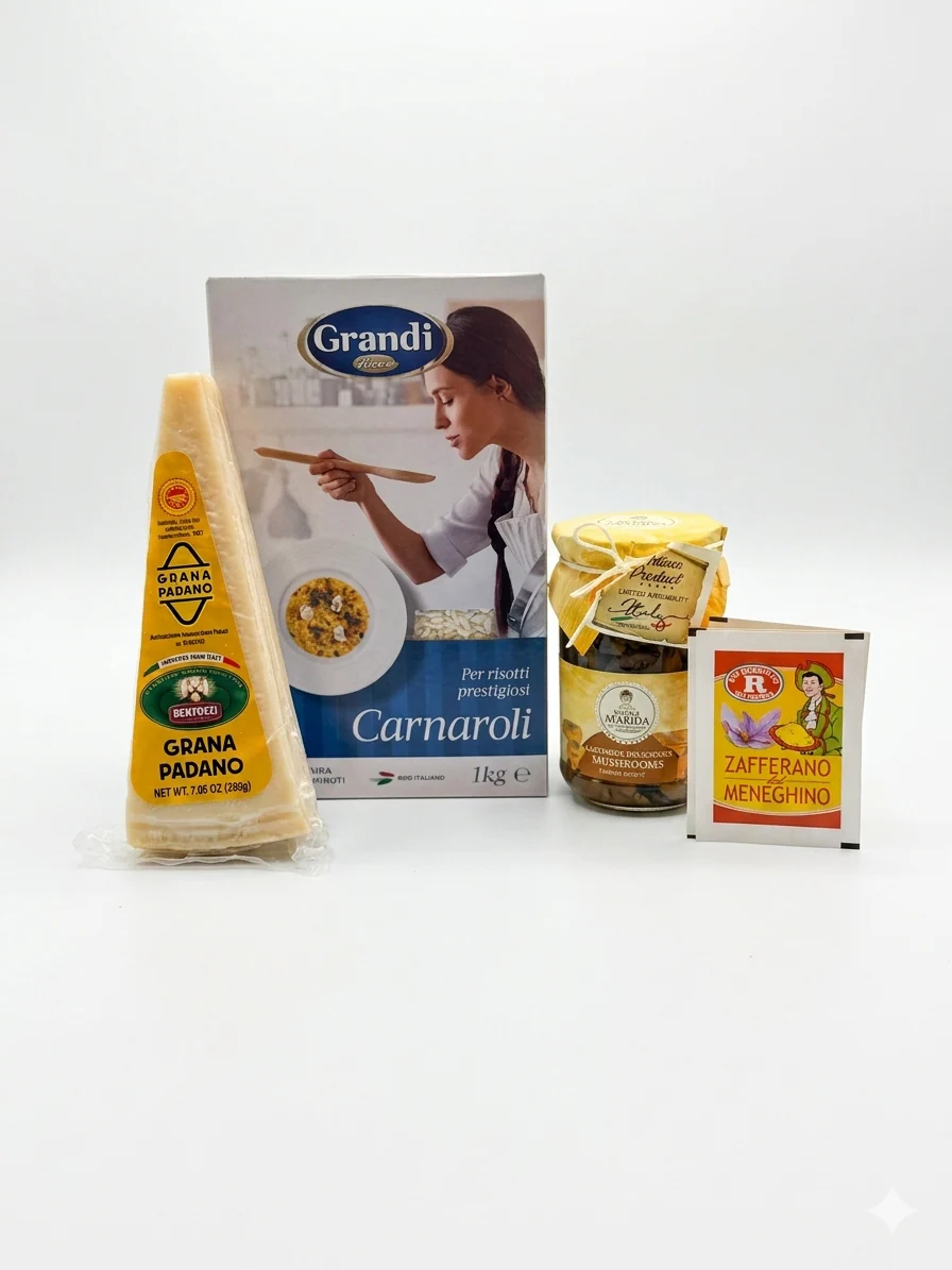 Risotto with Safron and Mushroom Kit Bundle Special