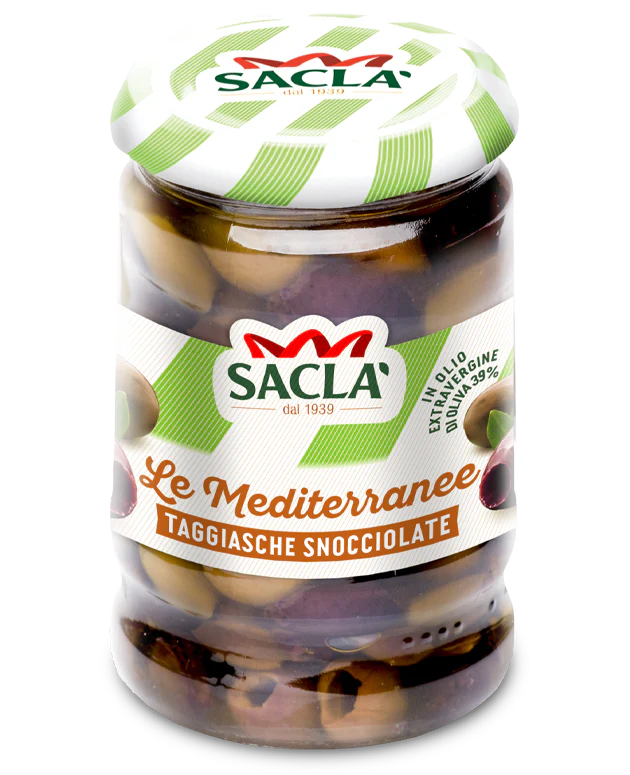 Sacla Pitted Taggiasca Olives 6.35 oz