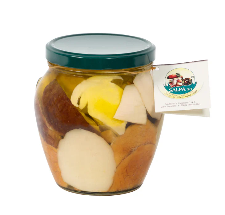 Salpa Porcini Mushrooms in Olive Oil, 9.9 oz | 280g - Image 2