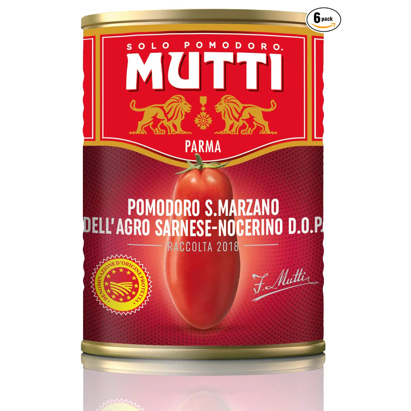 Mutti San Marzano DOP Whole Peeled Tomatoes - 14 oz