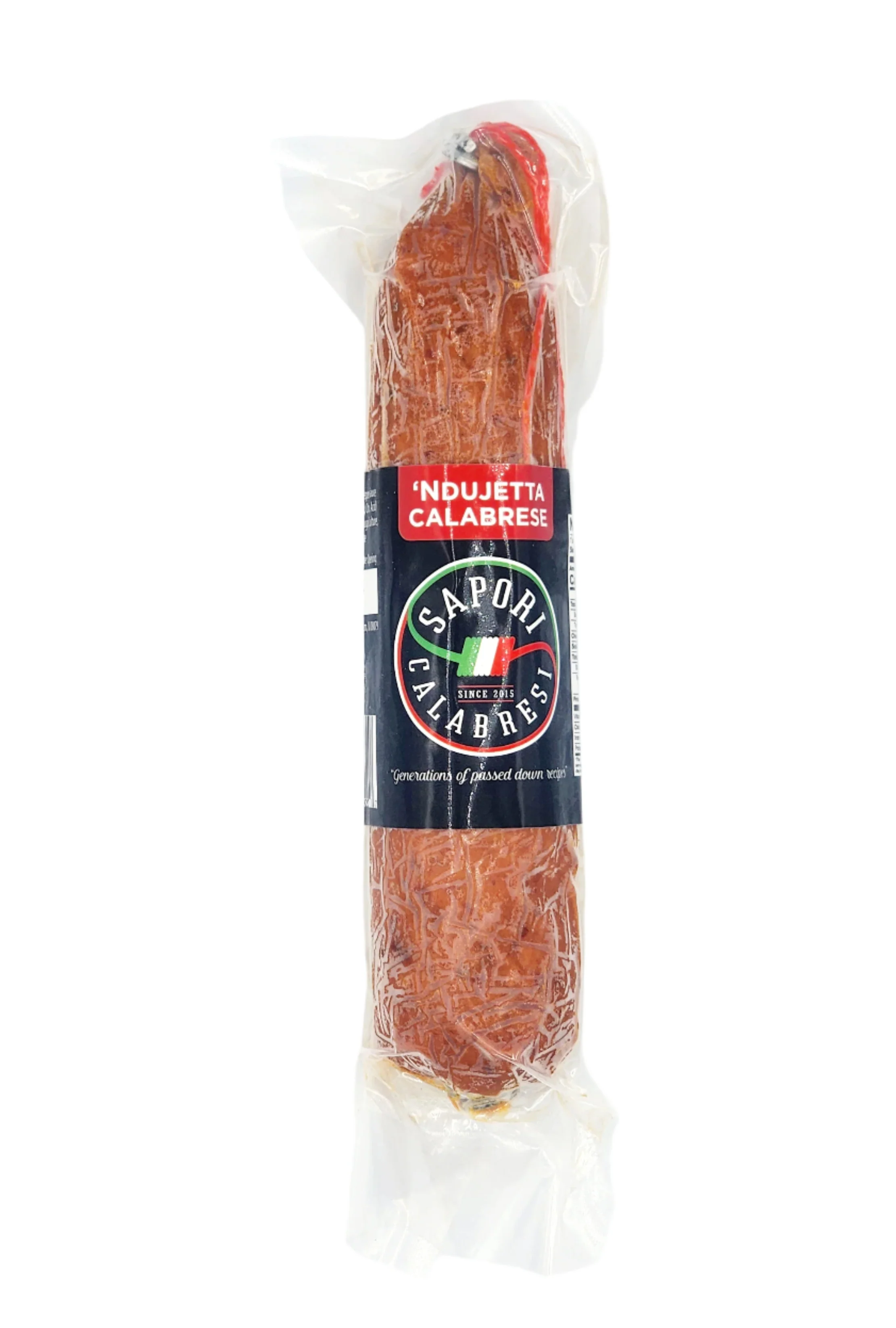 Sapori Calabresi N'Duja Calabrian N'Dujetta 5.4 oz (2 Pack) [Refrigerate after Opening]