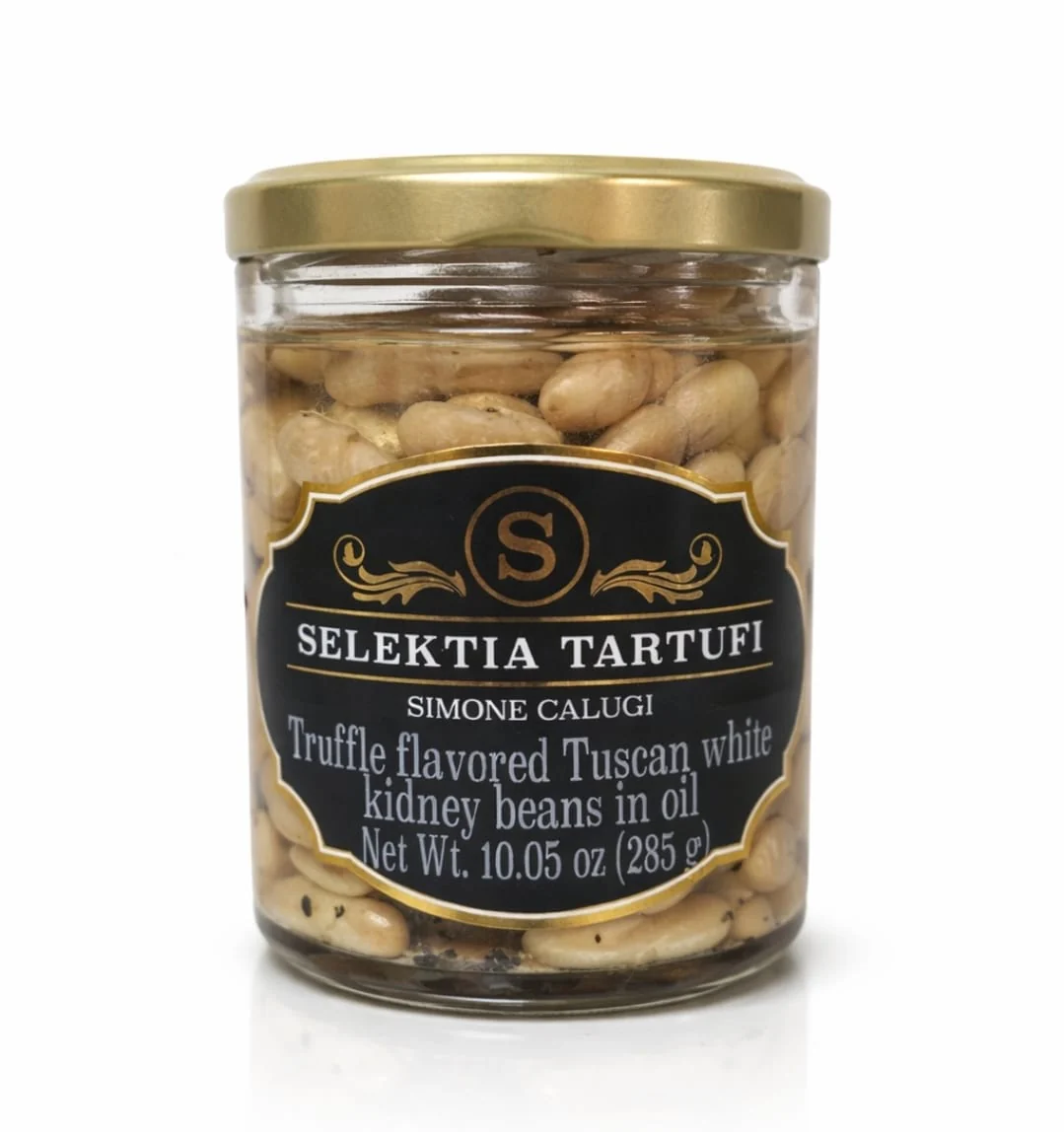 Selektia Truffle Flavored Tuscan White Kidney Bean in Oil 10.05 oz