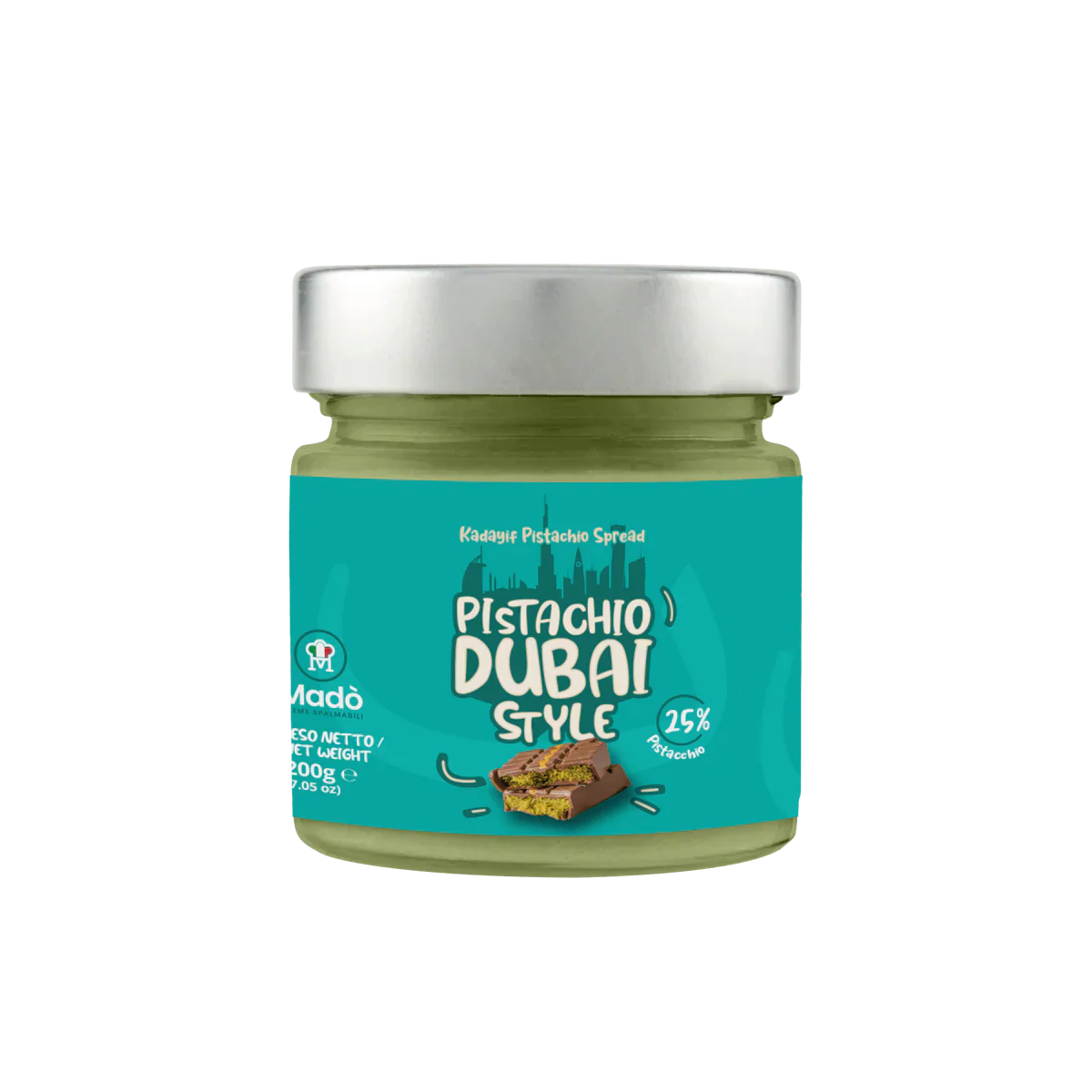 Spreadable cream "Pistachio Dubai Style" 25%" 200g