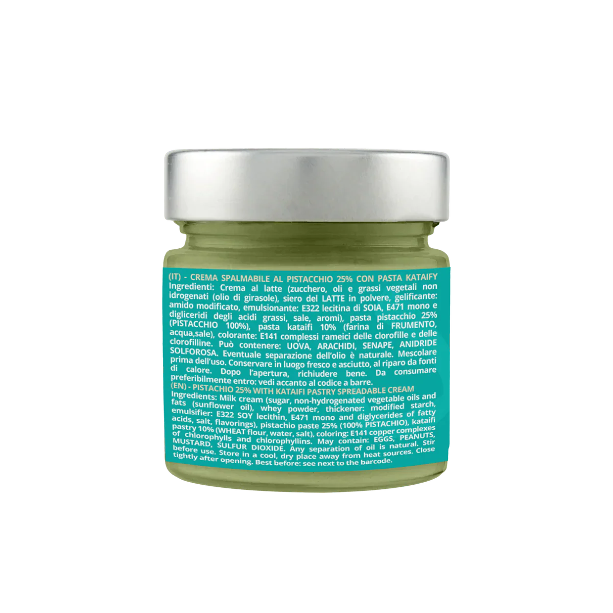 Spreadable cream "Pistachio Dubai Style" 25%" 200g - Image 3