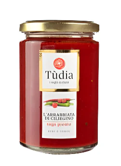 Tudia Arrabbiata Spicy Cherry Tomato Sauce - 12 OZ
