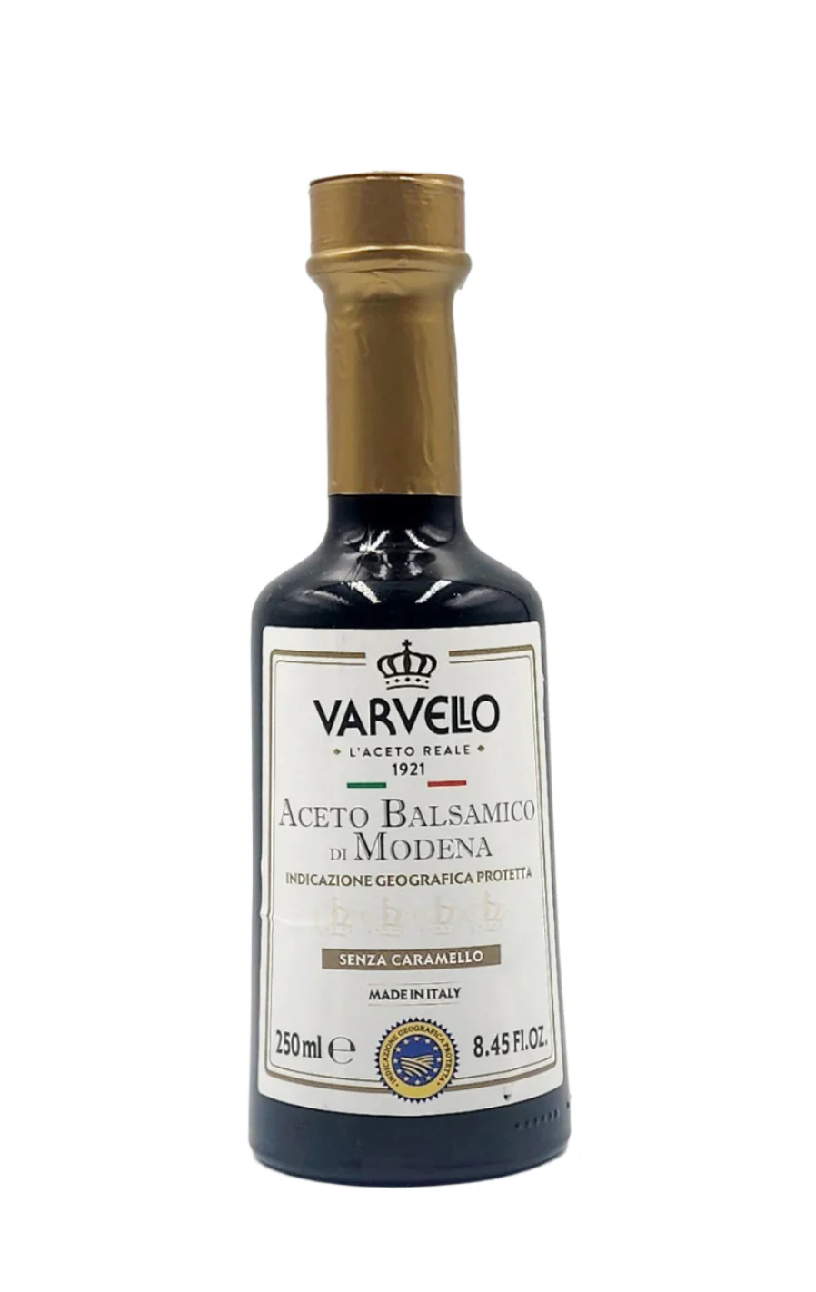 Varvello Balsamic Vinegar of Modena without Caramel IGP, 250ml