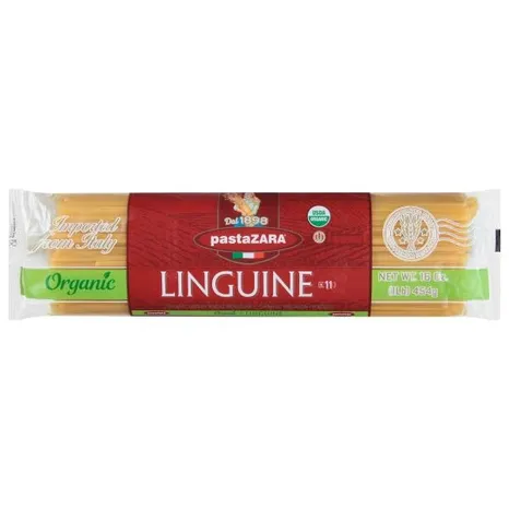 Pasta Zara Organic Linguine 454g