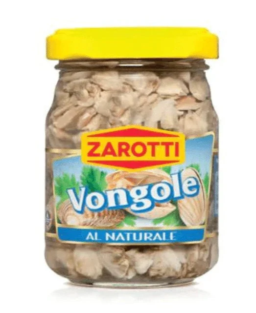 Zarotti Baby Clams in Brine, 4.59 oz